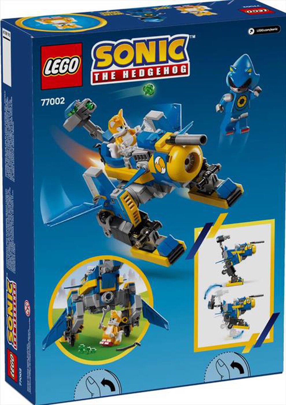 "LEGO - SONIC Cyclone vs. Metal Sonic - 77002-Multicolore"
