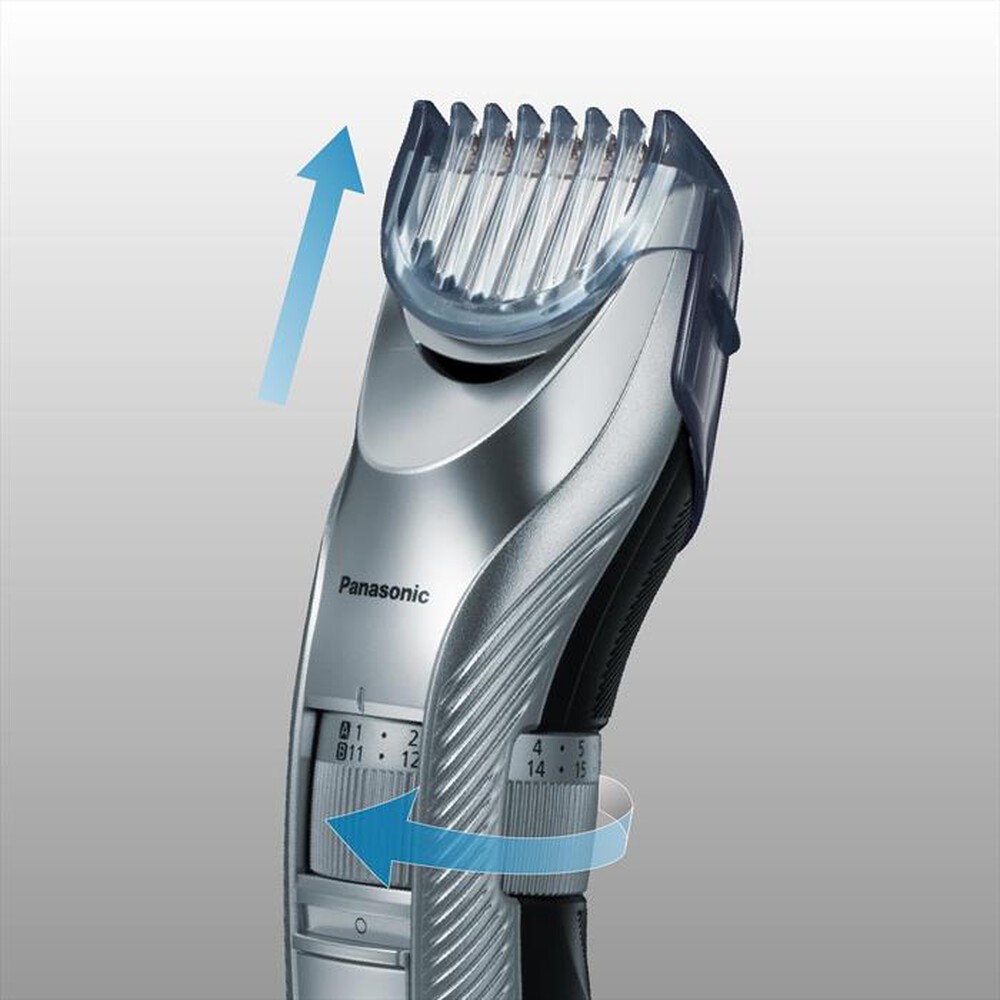 Immagine del prodotto PANASONIC - Tagliacapelli con 2 pettini ER-GC71-SILVER