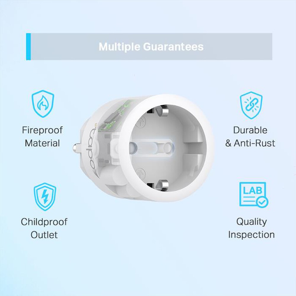 "TP-LINK - P115 PRESA SMART WI-FI MONITORAGGIO CONSUMI"