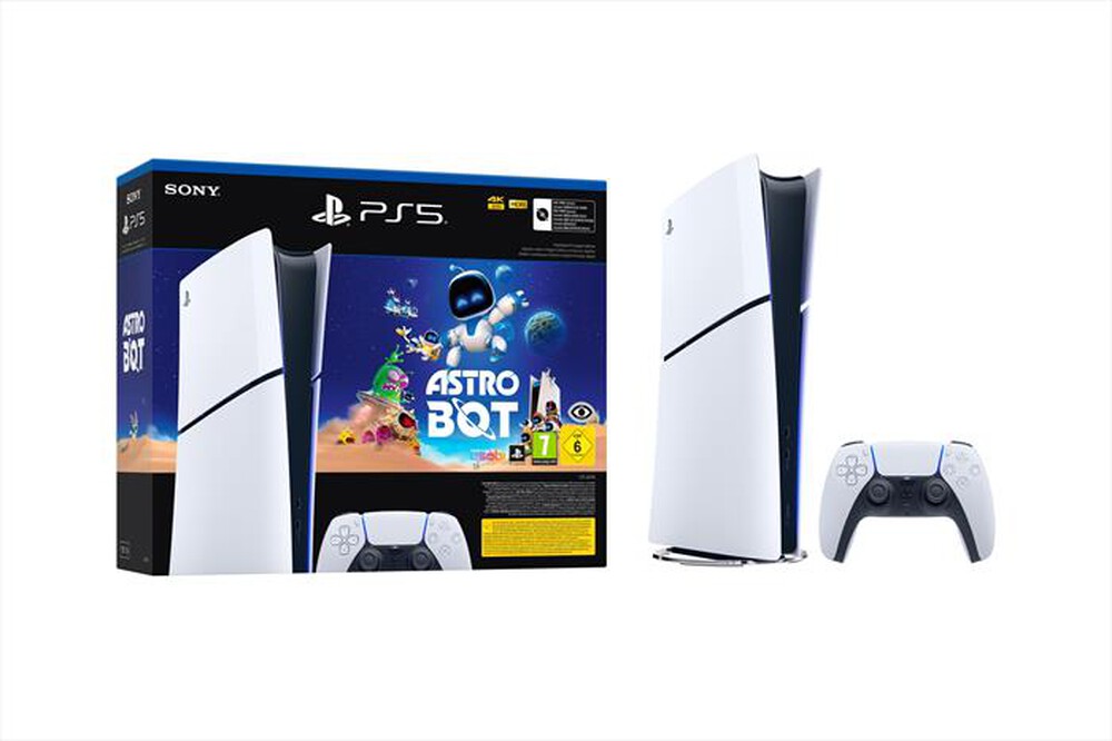 "SONY COMPUTER - BUNDLE PLAYSTATION®5 EDIZIONE DIGITALE - ASTRO BOT-bianco"
