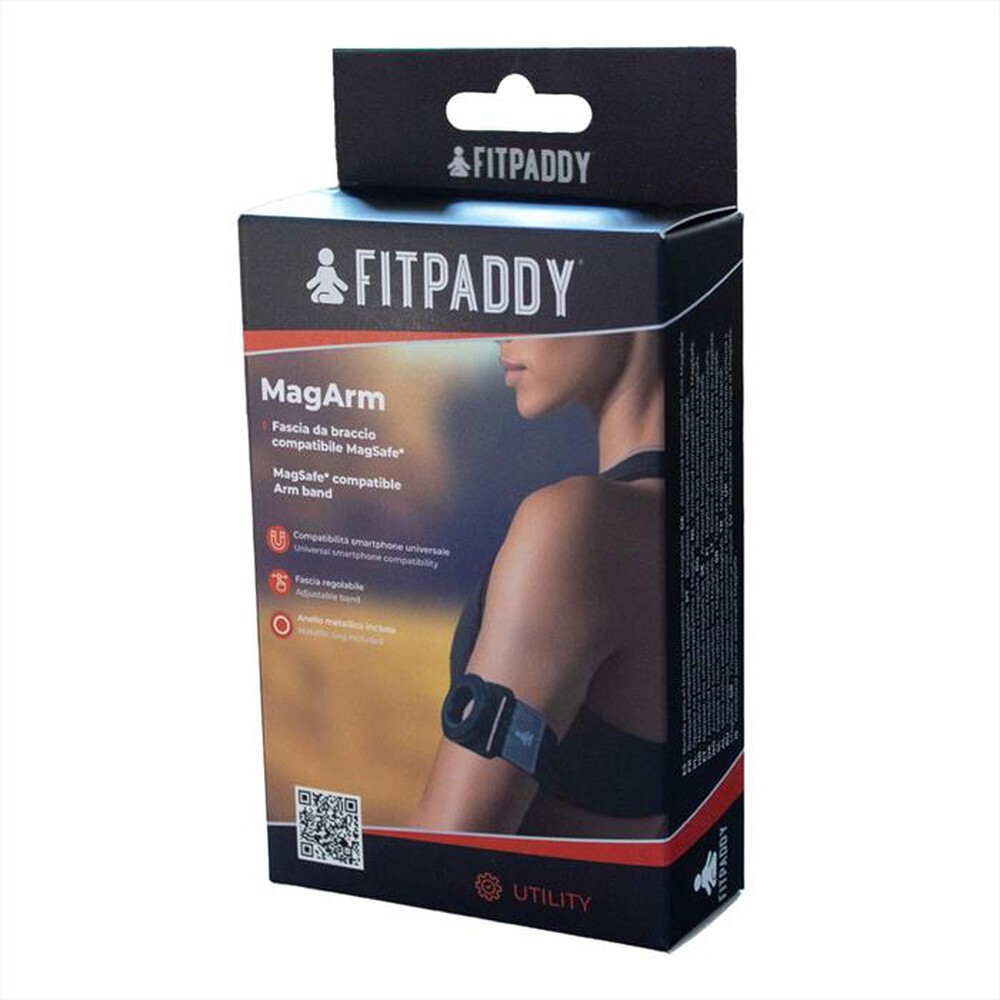 Immagine del prodotto FITPADDY - SUPPORTO SMARTPHONE MAGNETICO DA BRACCIO-nero