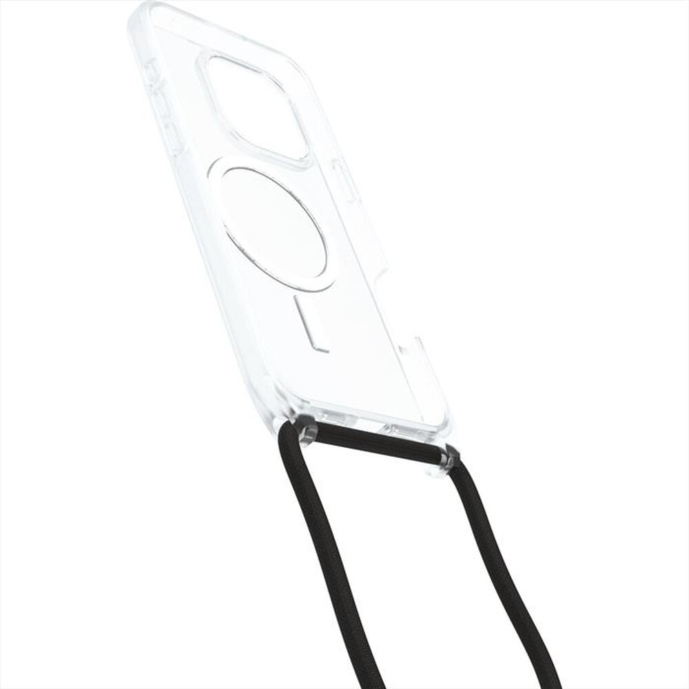 "OTTERBOX - REACT NECKLACE MAGSAFE TWIZZLERS CUSTODIA IPH 16PM-Trasparente"