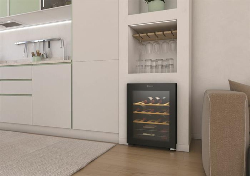 Immagine del prodotto CANDY - Cantinetta CWC023 Classe G 23 bottiglie-Nero