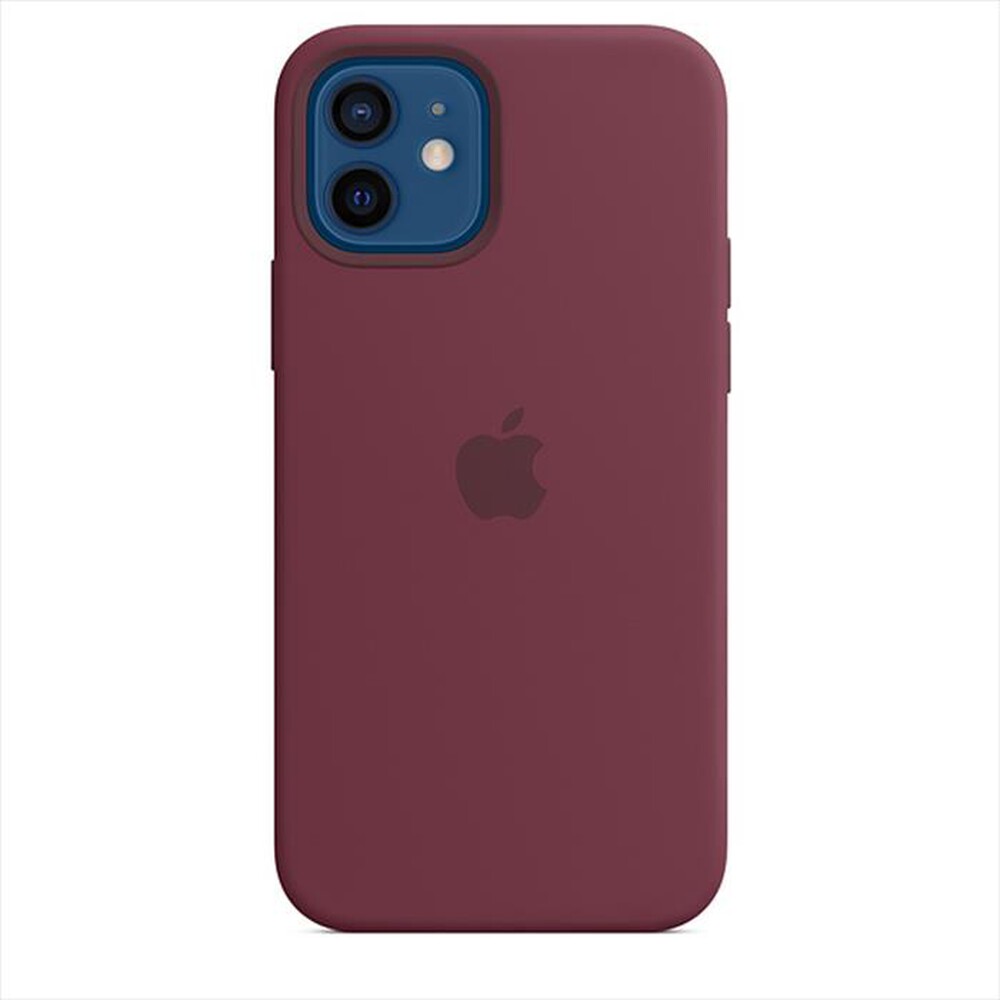 "APPLE - Custodia MagSafe in silicone iPhone 12/12 Pro-Prugna"
