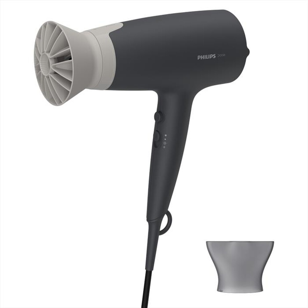 PHILIPS - Asciugacapelli BHD351/10-grigio