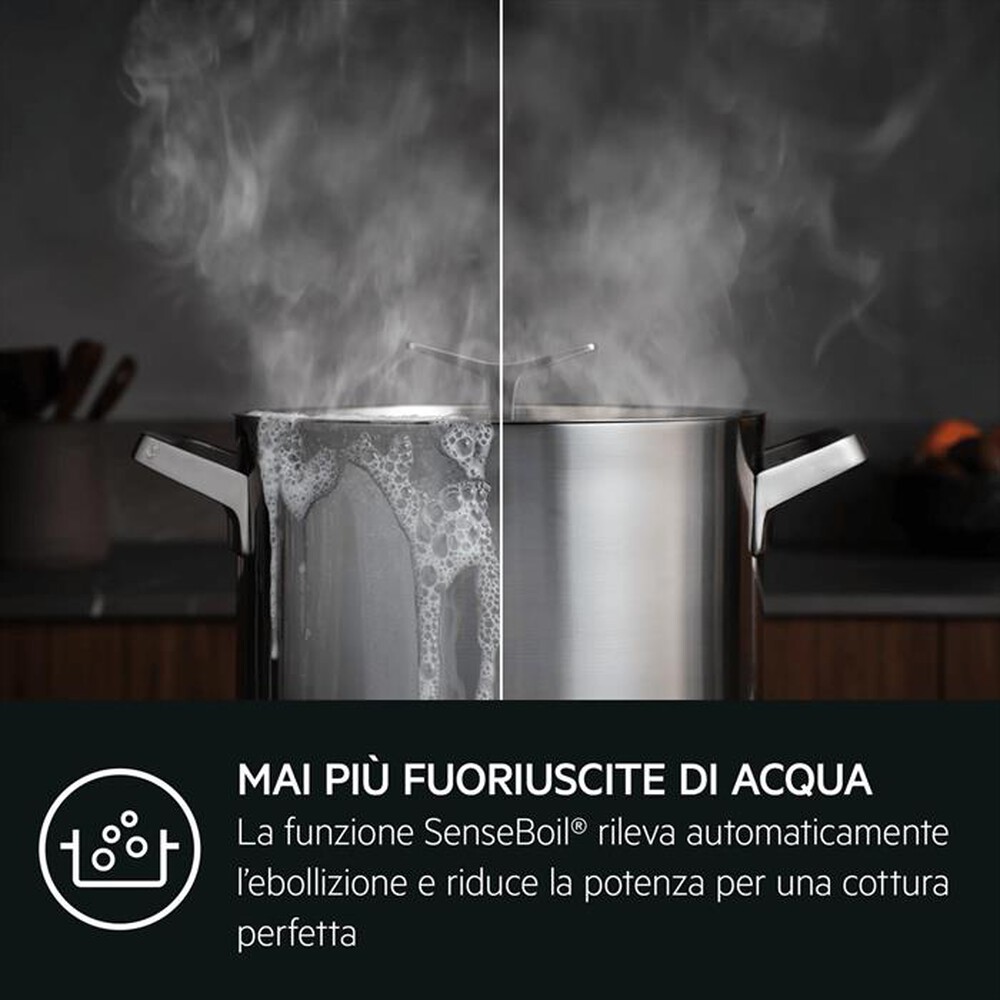 Immagine del prodotto AEG - Piano cottura elettrico TI84IB30IZ 77 cm-Nero