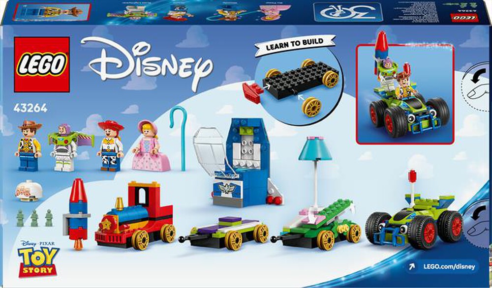 Immagine del prodotto LEGO - DISNEY Pixar Toy Story: Treno e Auto RC 43264