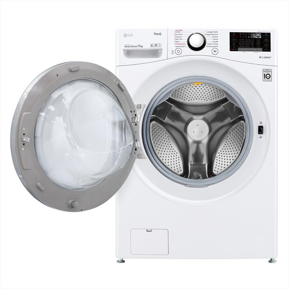 "LG - Lavatrice F1P1CY2W 17 Kg Classe E-WHITE"