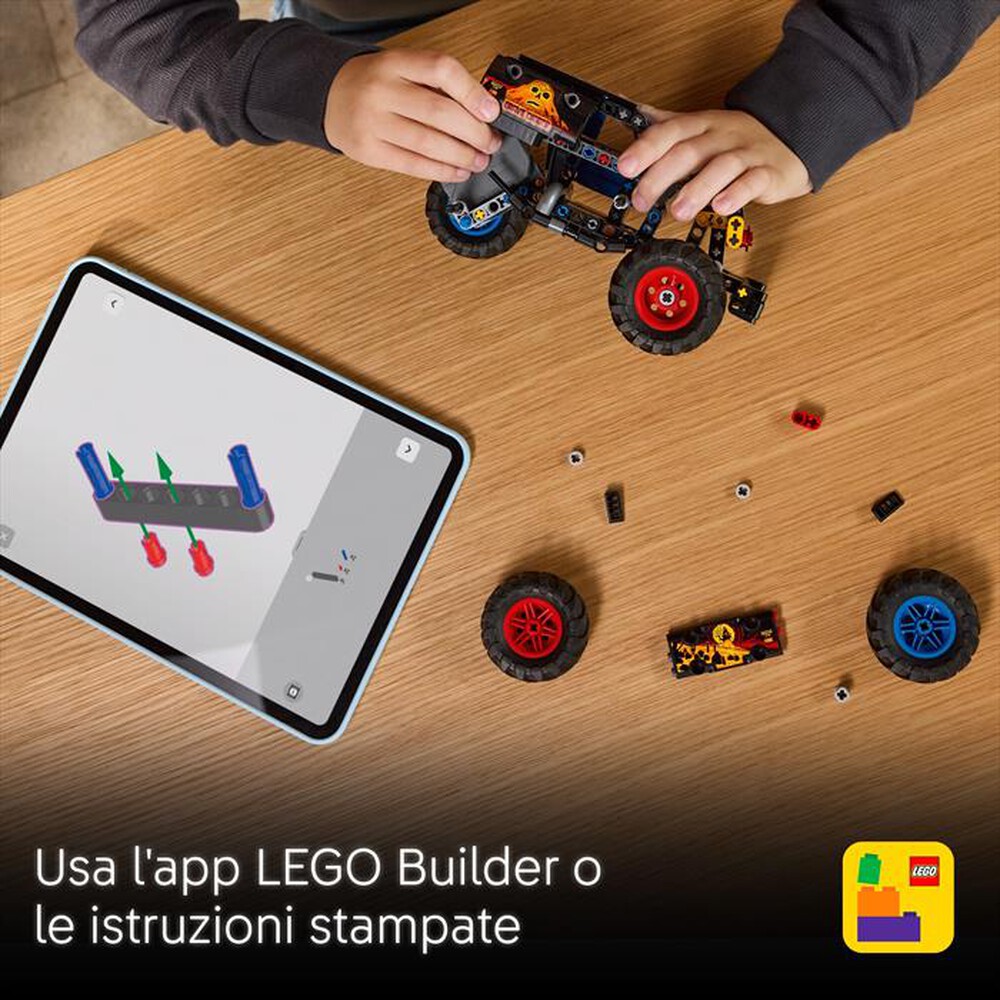 Immagine del prodotto LEGO - TECHNIC Monster Jam Grave Digger Fuoco e - 42219