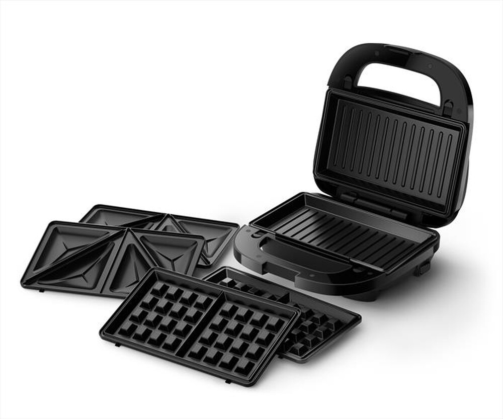 "PHILIPS - Grill SERIES 5000 HD2350/80-Nero/argento"