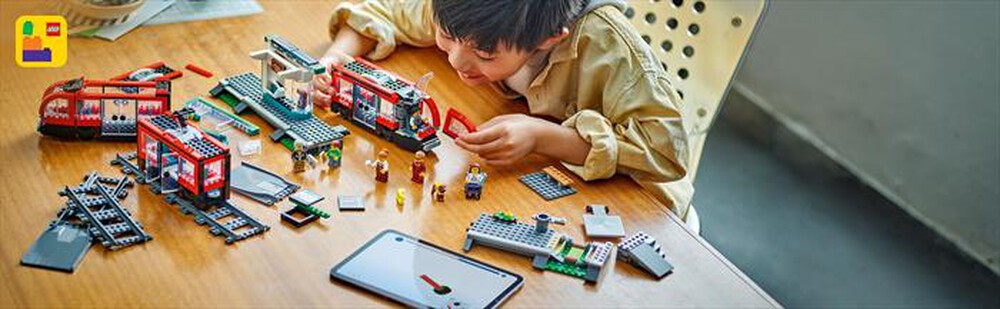 Immagine del prodotto LEGO - CITY TRAINS Tram e fermata del tram 60423