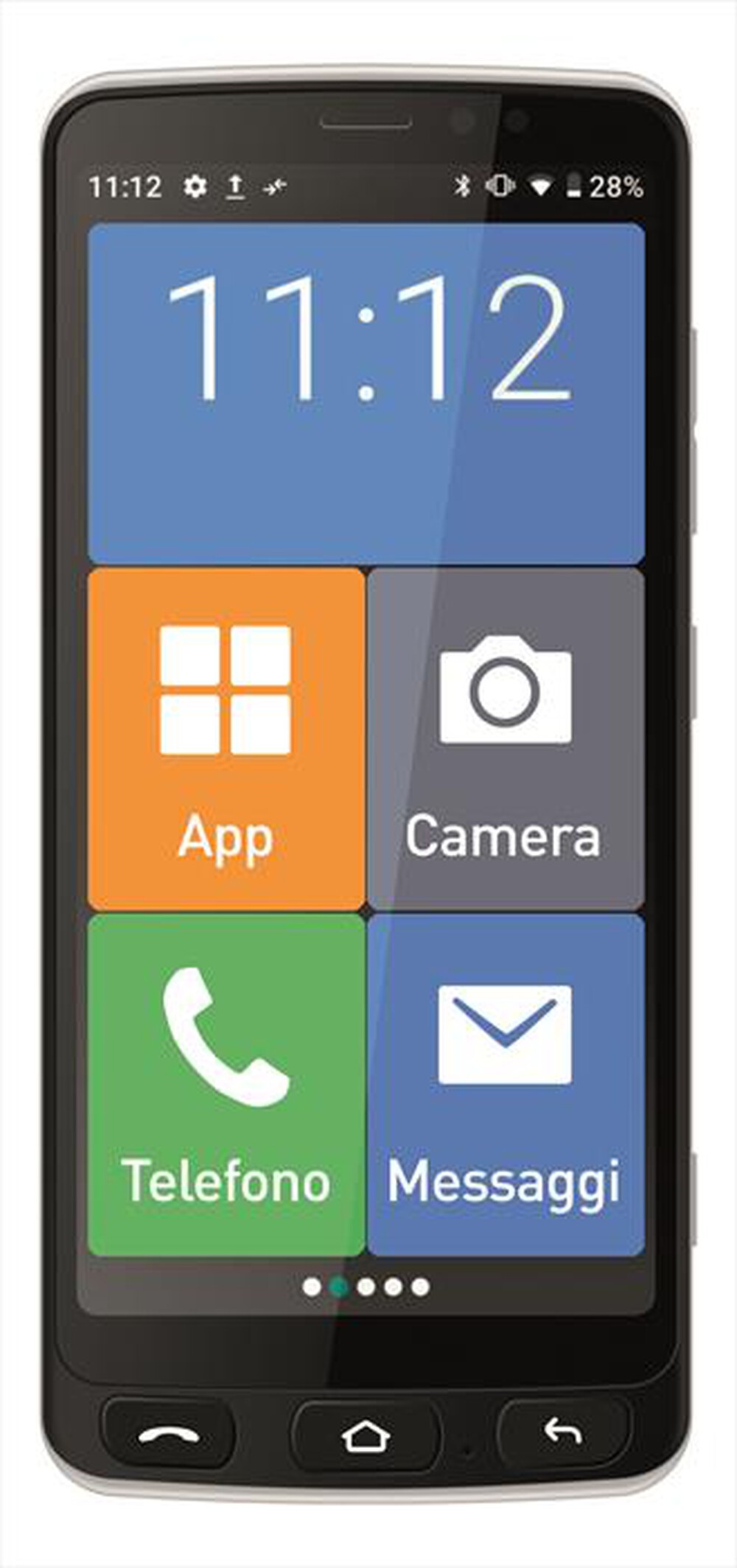 Immagine del prodotto SAIET - Smart Senior STS550 GLASS+COVER Kit-Nero