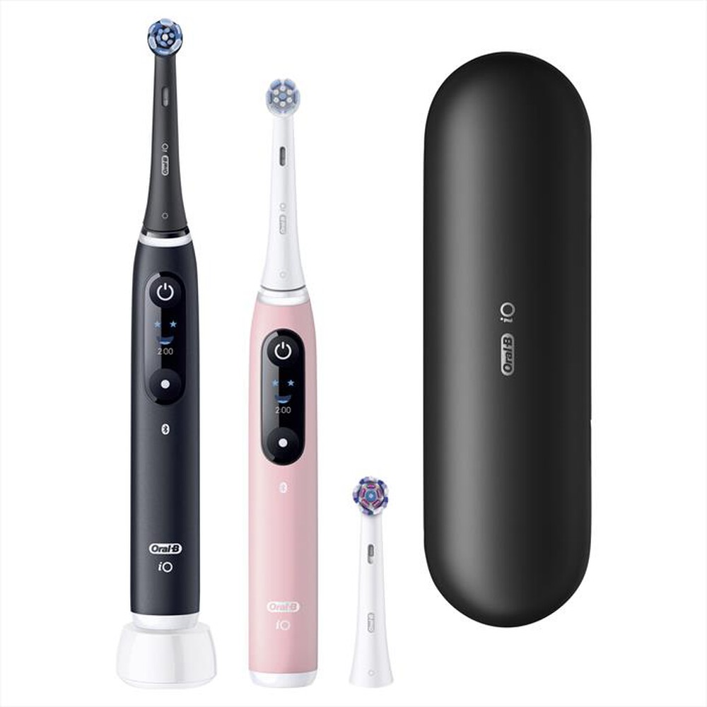 Immagine del prodotto ORAL-B - Spazzolino elettrico IO6 DUO BOX-NERO/ROSA