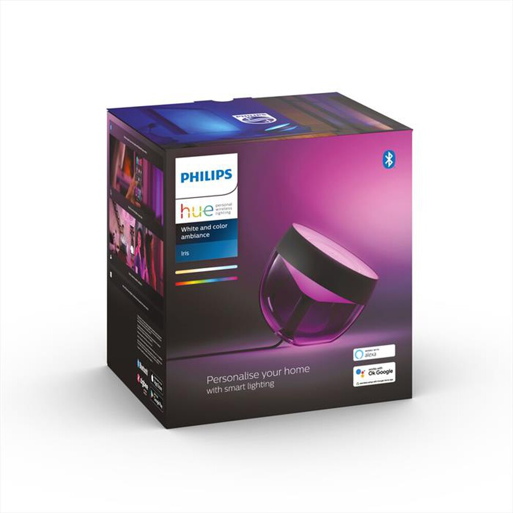 Immagine del prodotto PHILIPS - HUE IRIS LAMPADA DA TAVOLO NERA-Multicolore