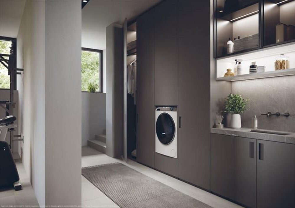 "HAIER - Lavatrice HW90-B14IGIU1-IT 9 Kg Classe B-Bianco"