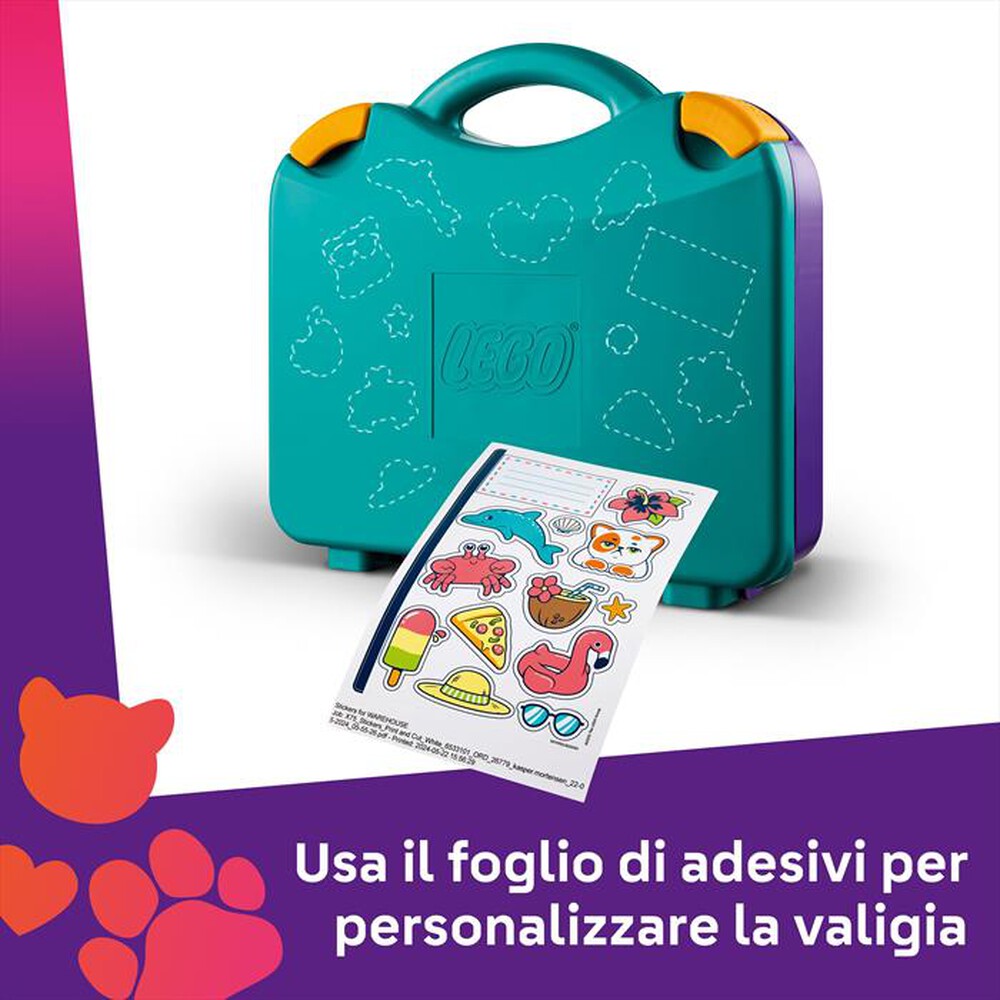 Immagine del prodotto LEGO - FRIENDS Valigia creativa spiaggia e viaggio 42672