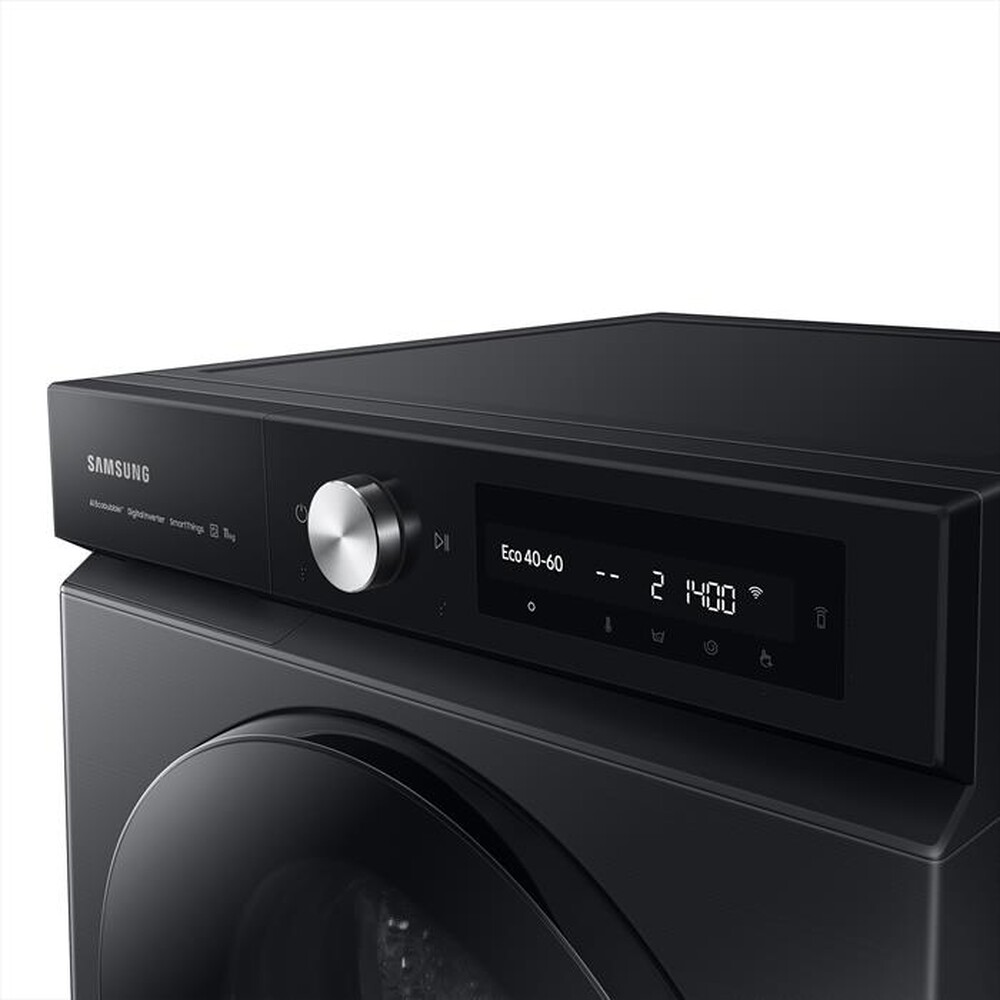 "SAMSUNG - Lavatrice WW11BB744DGB/S3 Classe A 11 Kg-black oblò black BODY"
