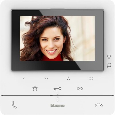 BTICINO - VIDEOCITOFONO CLASSE 1000X16E-Bianco
