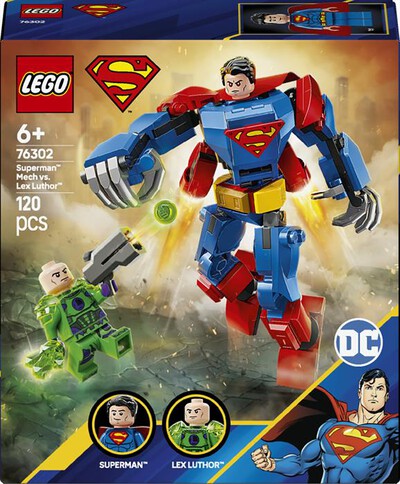 LEGO - SUPER HEROES DC Mech Superman vs Lex Luthor 76302