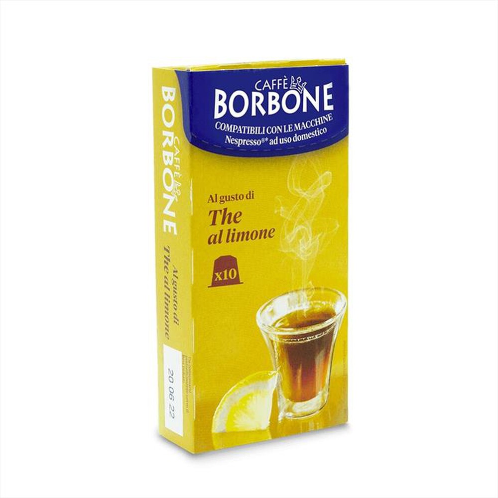 "CAFFE BORBONE - Al gusto di The al Limone - Comp. NESPRESSO 10 Pz"