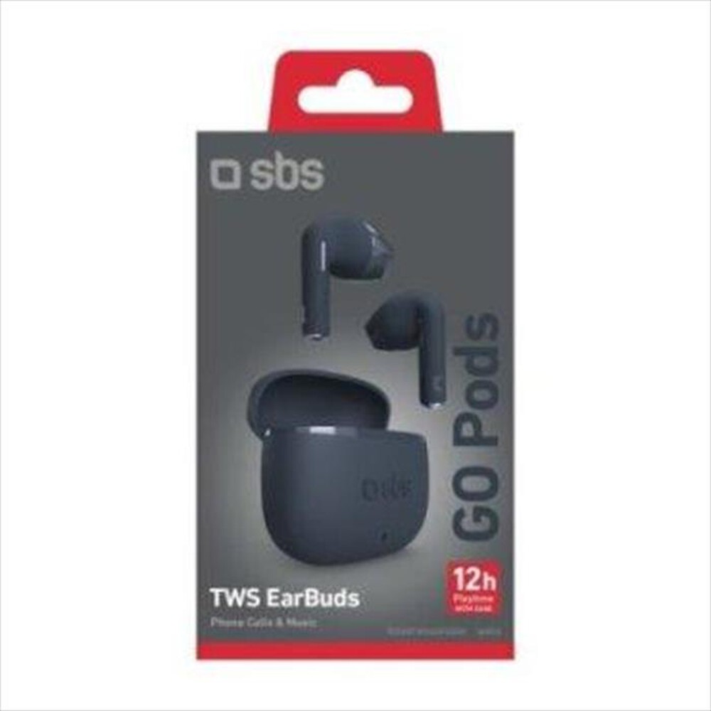 "SBS - Auricolare bluetooth TEEARTWSGOPODSG-Nero"