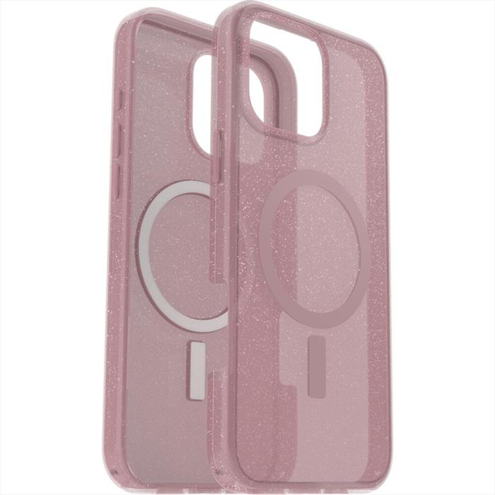 "OTTERBOX - SYMMETRY CLEAR MAGSAFE CUSTODIA IPHONE 16 PRO MAX-Rosa"
