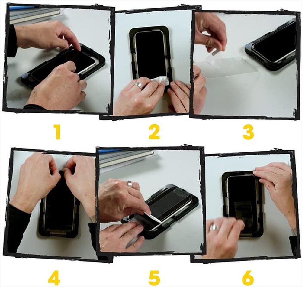 "OTTERBOX - ALPHA GLASS - VETRO PROTETTIVO PER IPHONE 12/12PRO-trasparente"