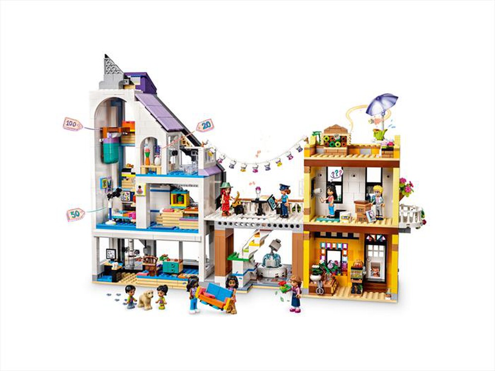 "LEGO - FRIENDS Negozio design e fioraio del centro -41732-Multicolore"