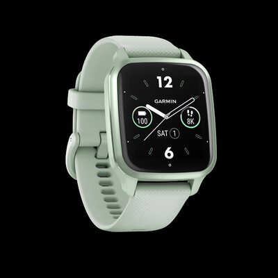 GARMIN - Smart Watch VENU SQ 2-COOL MINT/METALLIC