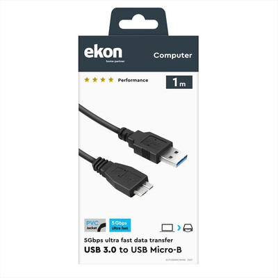 SBS - ECITUSB3MIC10MMK-Nero