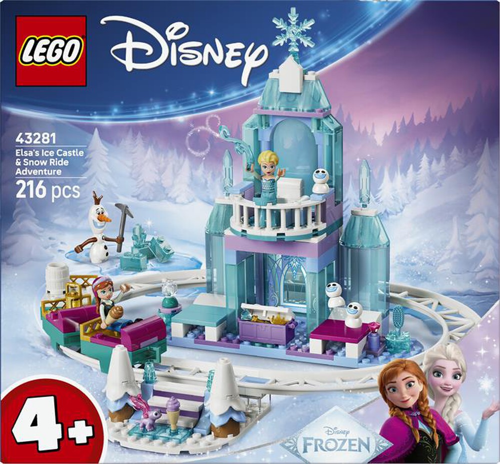 Immagine del prodotto LEGO - DISNEY Castello di ghiaccio di Elsa - 43281