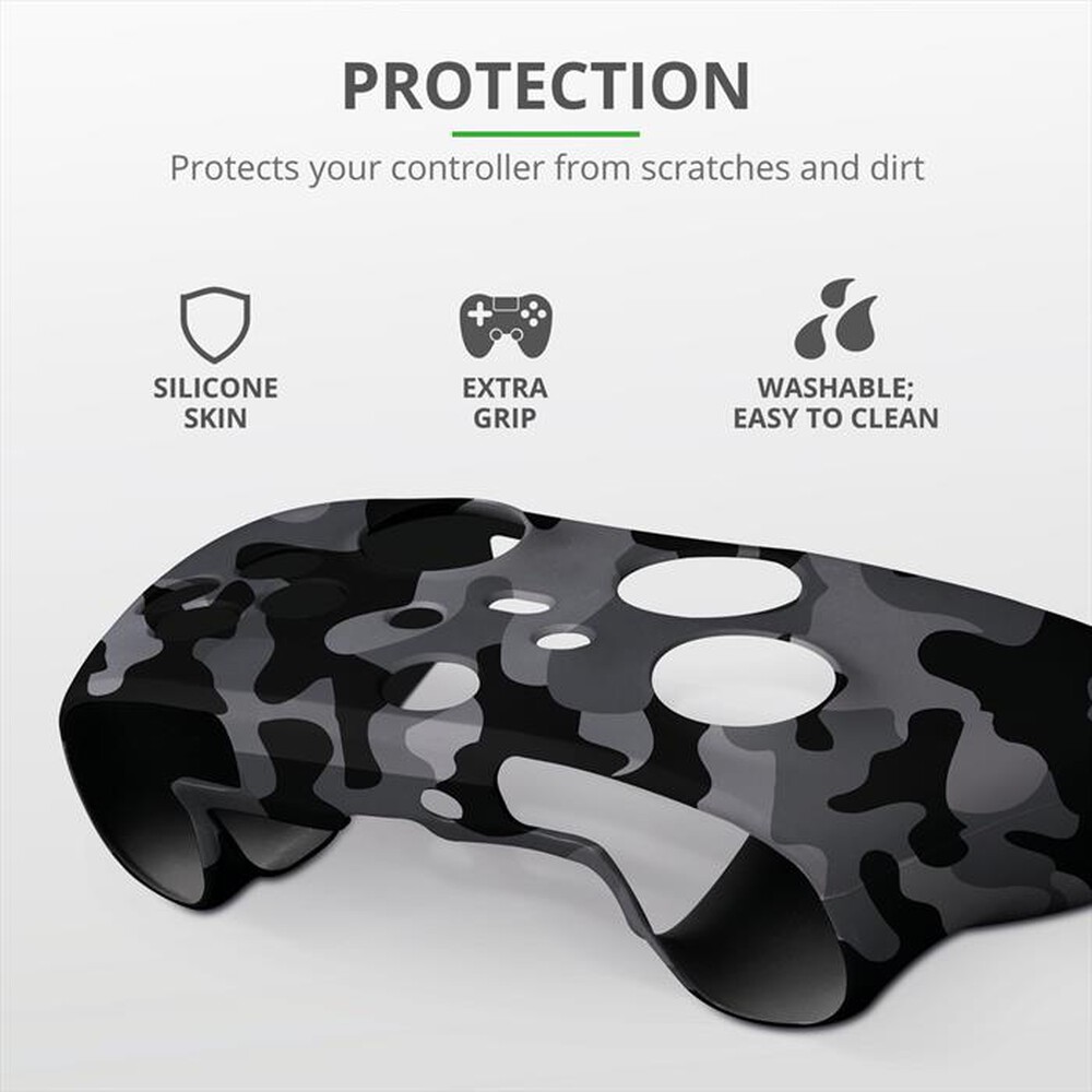"TRUST - GXT749K CONTROLLER SKIN XBOX-Black Camouflage"