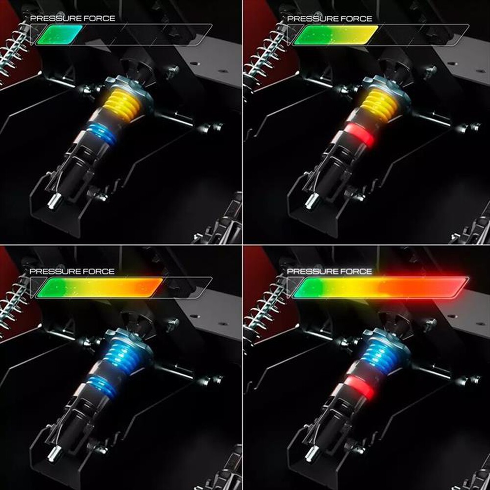 Immagine del prodotto THRUSTMASTER - Pedialiera metallo 3 pedali RACELINE PEDALS III LC-Nero