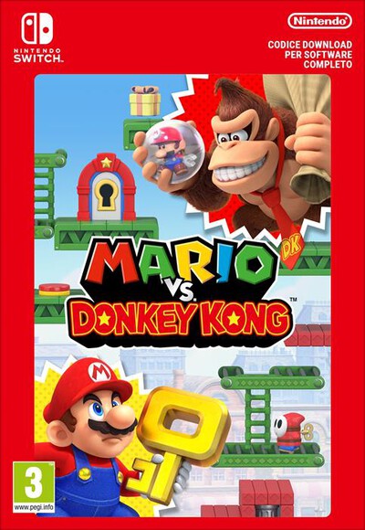 NINTENDO - MARIO VS. DONKEY KONG - CODICE DOWNLOAD