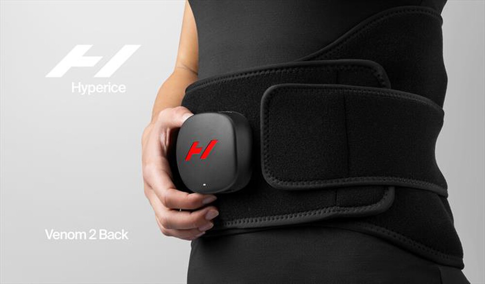 "HYPERICE - Venom 2 Back Fascia termica massaggiante-Nero"