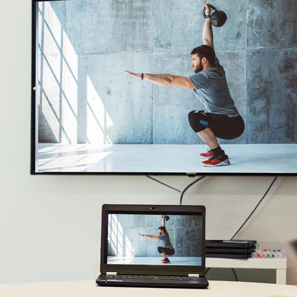 "EKON - Cavo USB Type C a HDMI 4K ECITTYCHDMI4K15MMK-Nero"