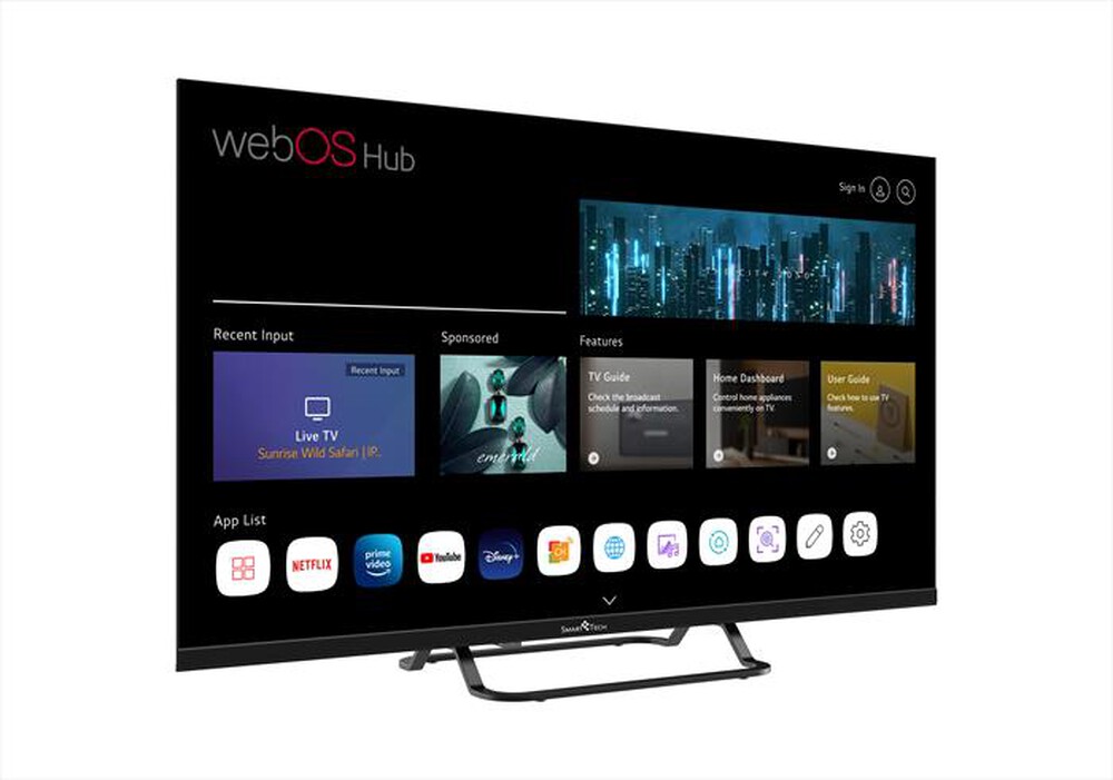 "SMART TECH - Smart TV LED 32\" 32HW01V-Matte black"