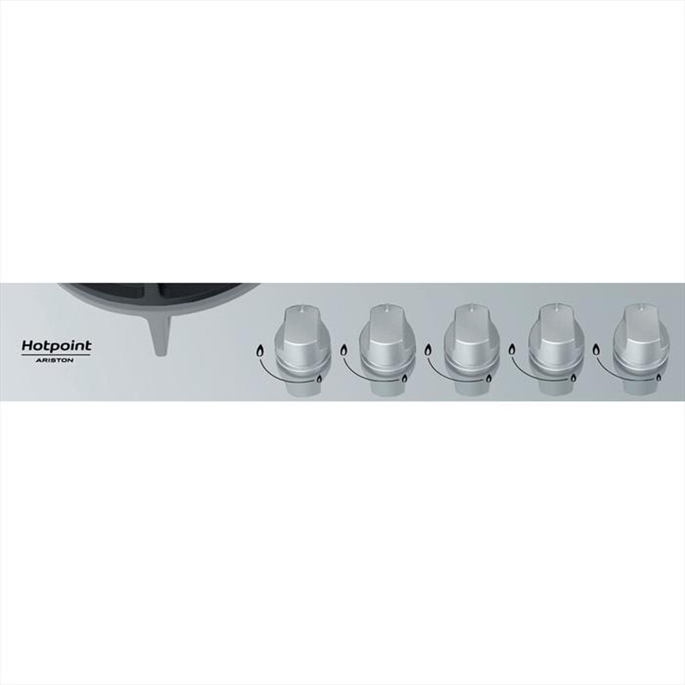 Immagine del prodotto HOTPOINT ARISTON - Piano cottura a gas HAGD 72S/SL 5 fuochi 73cm