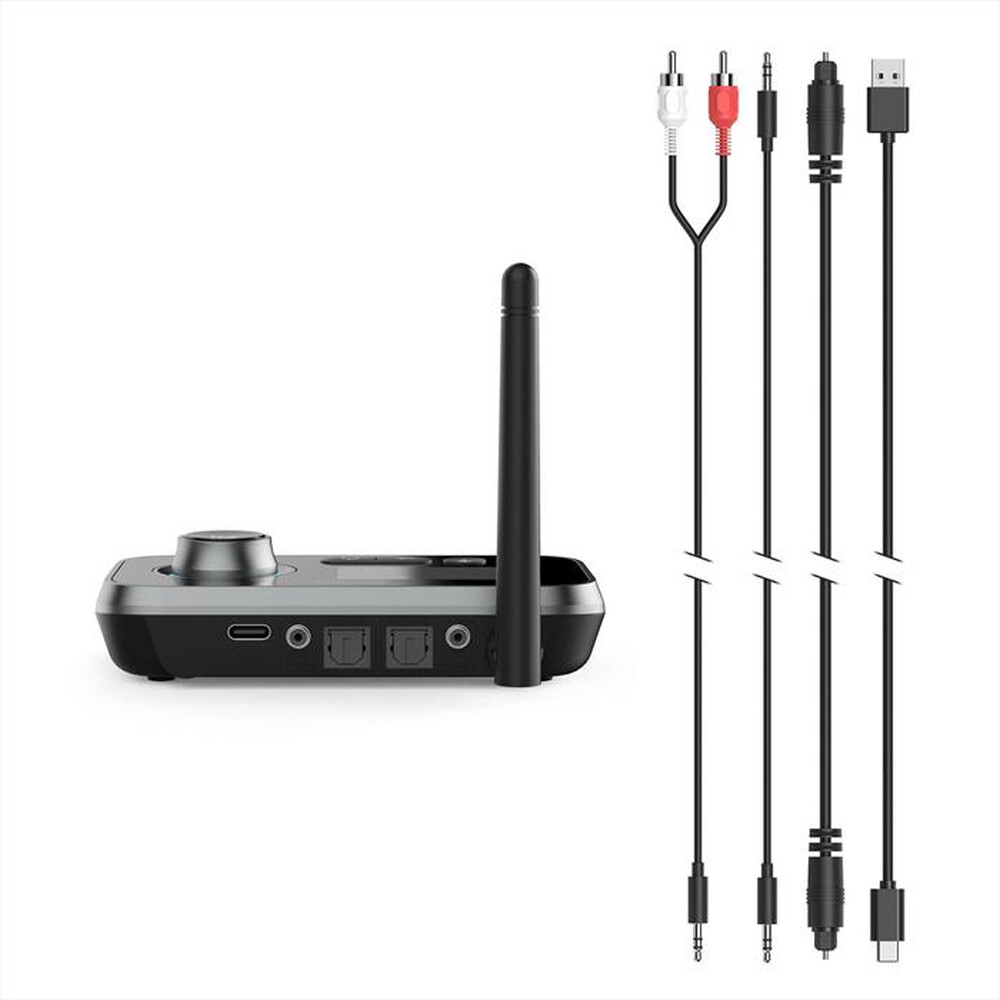 "HAMA - Ricevitore/Trasmettitore audio bluetoothLIN.IT DUO-Nero"
