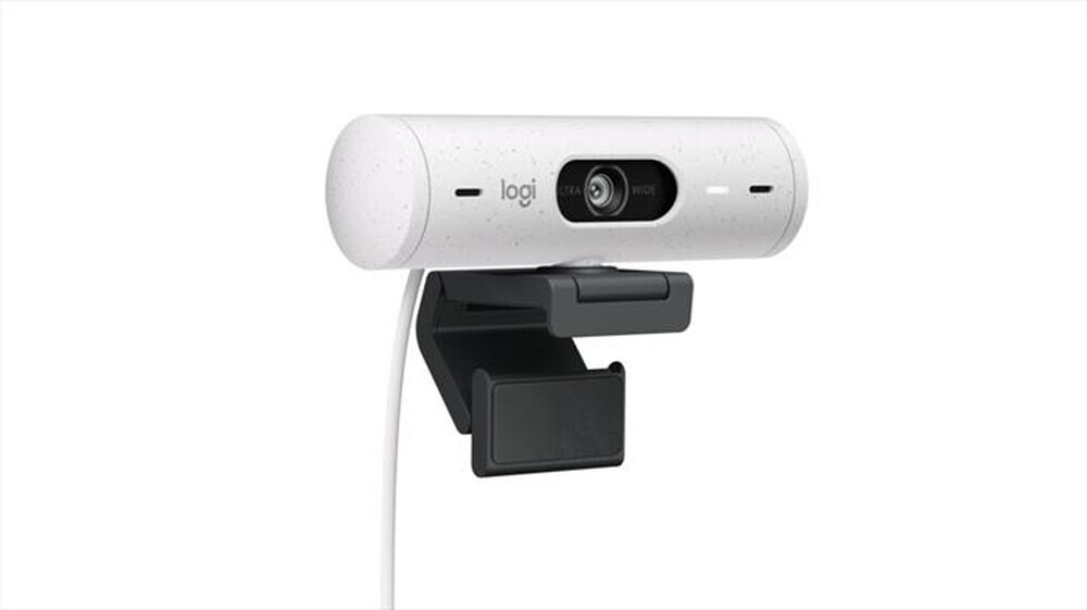 "LOGITECH - Webcam Brio 500-Off-White"