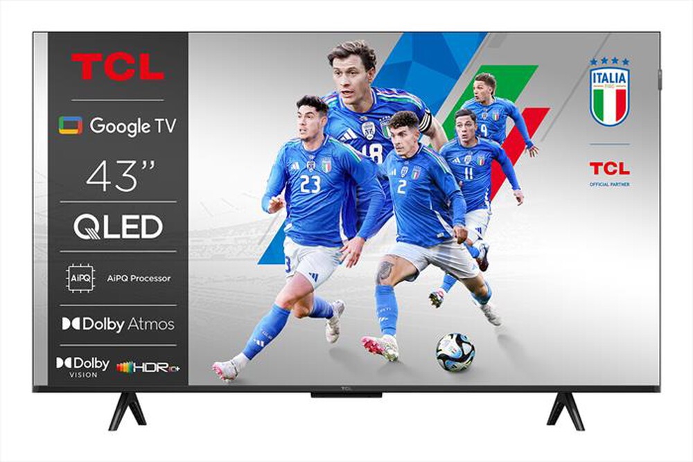 Immagine del prodotto TCL - Smart TV Q-LED UHD 4K 43" 43P79K-Metallic