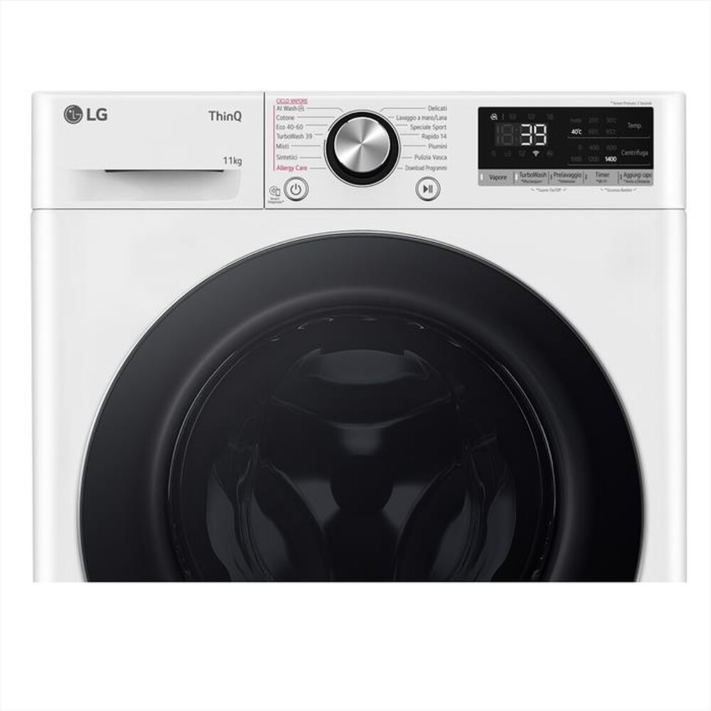 Immagine del prodotto LG - Lavatrice AI DD R7 F4R7011TSWC 11kg Classe A-Bianca