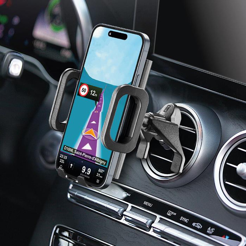Immagine del prodotto CELLULARLINE - Supporto da auto per bocchette HUGHOLDERVENTK-Nero