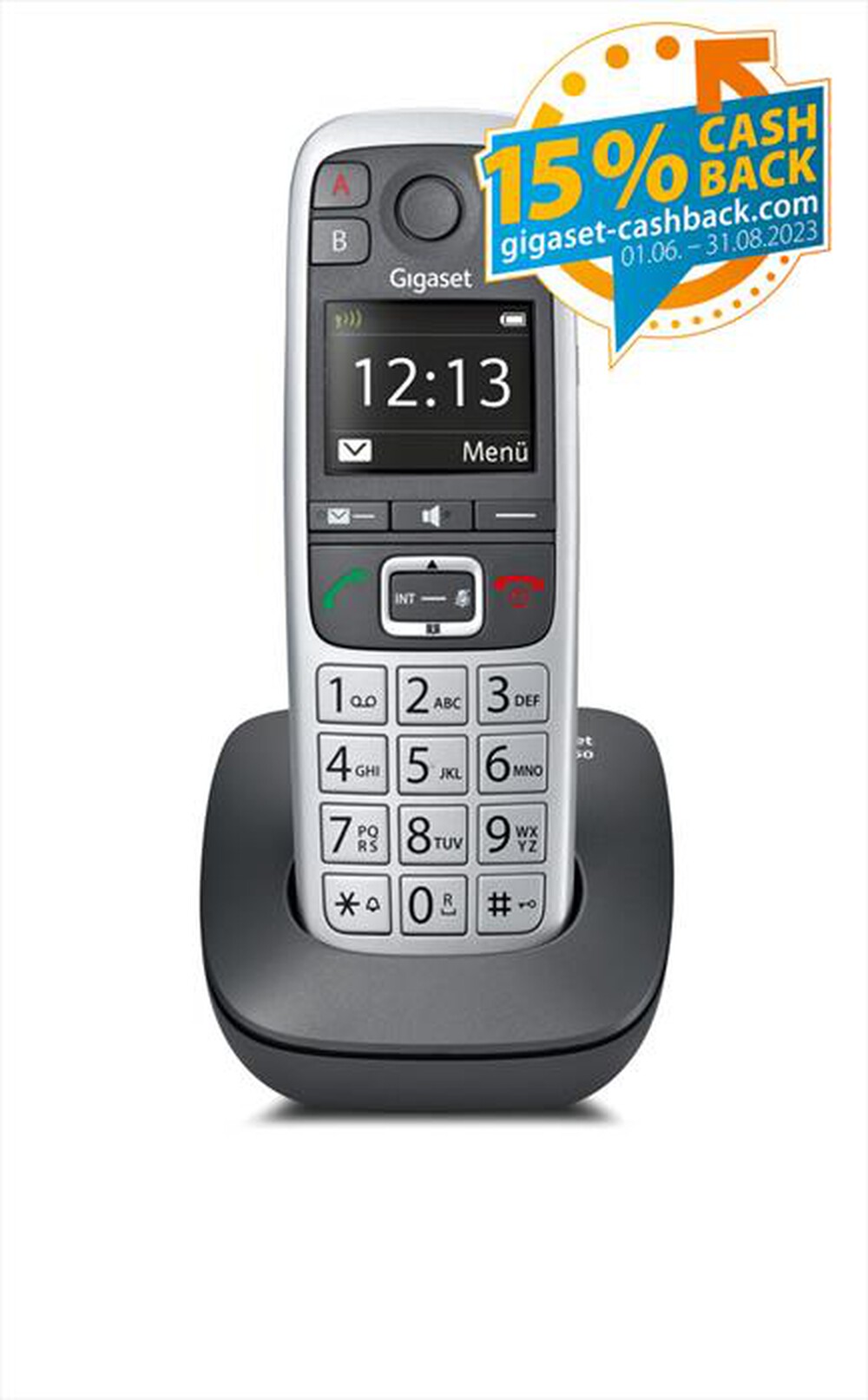 "GIGASET - E560-Nero-Argento"