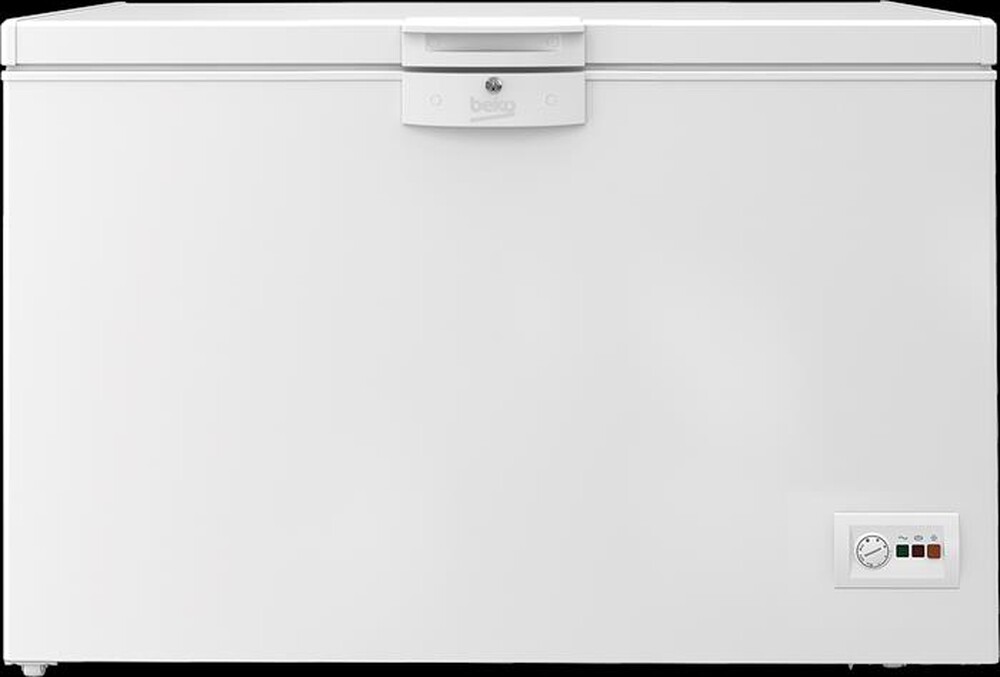 "BEKO - Congelatore orizzontale HSA40530N Classe F 374 lt-Bianco"