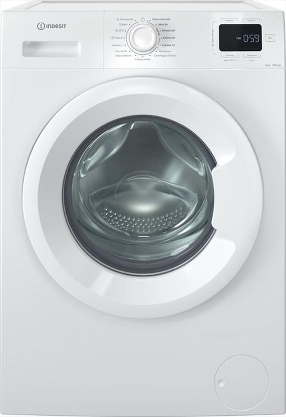 "INDESIT - Lavatrice IM 642B MY TIME IT 6 Kg Classe B-Bianco"
