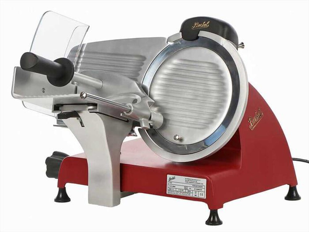 "BERKEL - Red Line 250 - Affettatrice professionale lama 250-Rosso opsco"