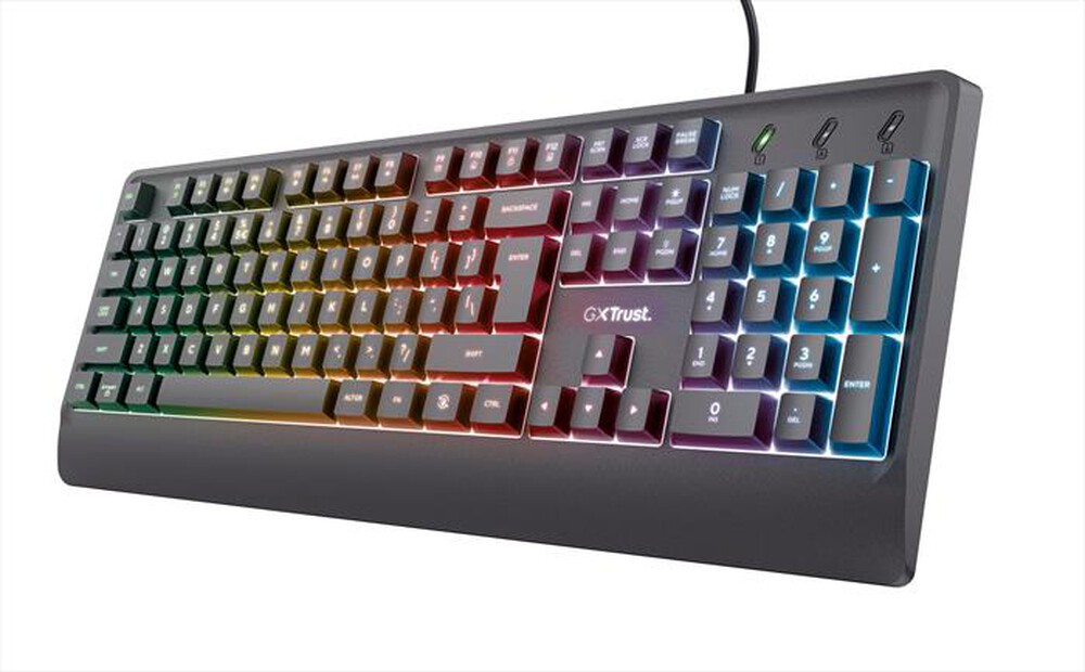 "TRUST - BASICS GAMING LED KEYBOARD IT-Black/RGB"