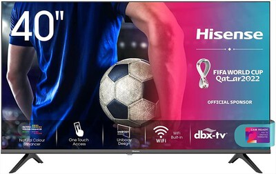 HISENSE - Smart Tv Full Hd 40" 40A5660F-Black
