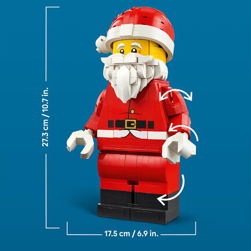 Immagine del prodotto LEGO - Grande minifigure di Babbo Natale - 40820